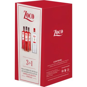 Patxaràn Zoco 1 Lt 3 Amp + 1 Amp Anís Zoco 70cl