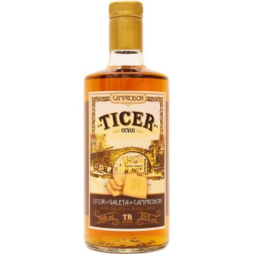 Licor Ticer Galeta De Camprodon 25º 70 Cl